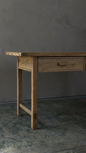 Aged Wood Console Table